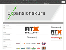 Tablet Screenshot of expansionskurs.de
